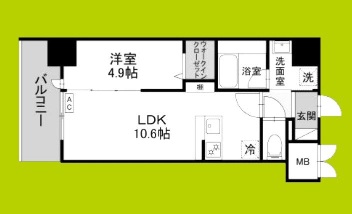 トリニティ茨木 間取り