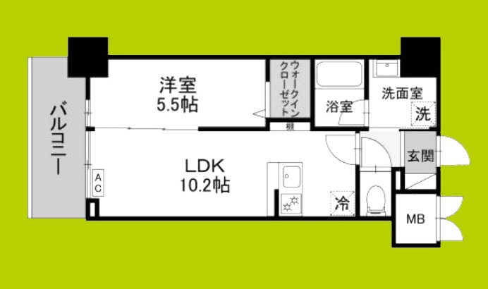 トリニティ茨木 間取り