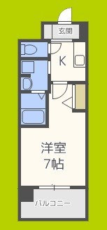 SWISS梅田東 間取り