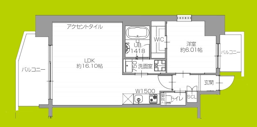 プレジオ梅田 間取り