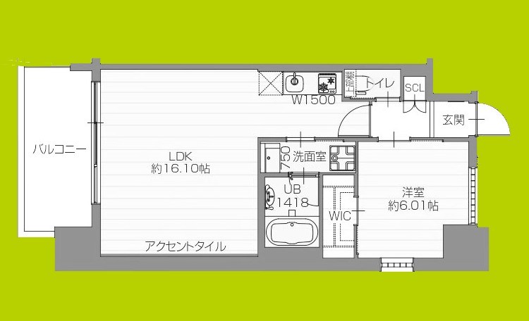 プレジオ梅田 間取り