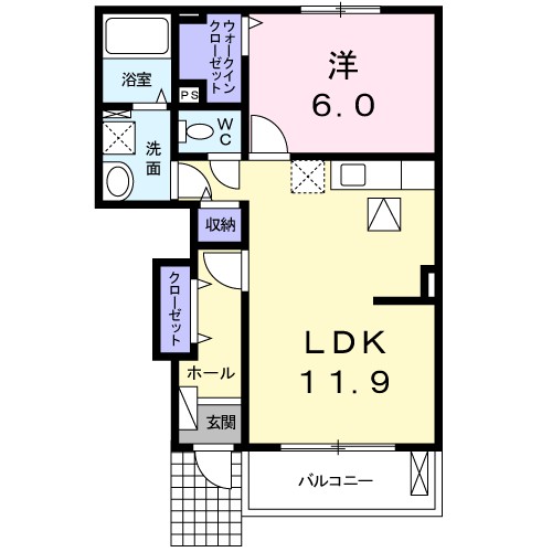 エクレール・牧野 間取り
