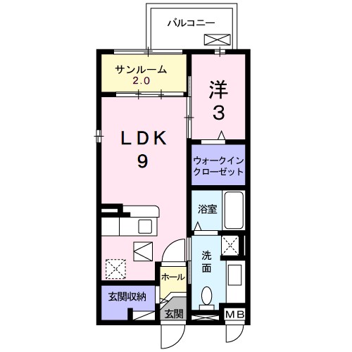 ボンヌ・シャンス 間取り
