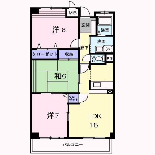 メゾン泉 間取り