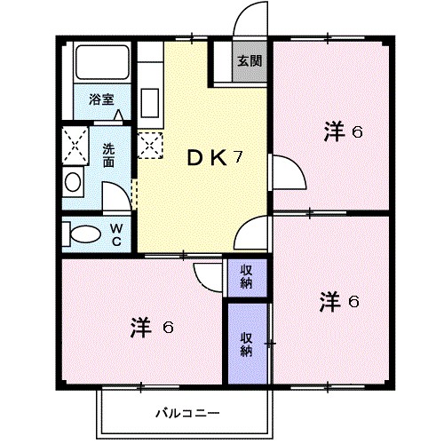 メゾンぷれじゅ－る 間取り