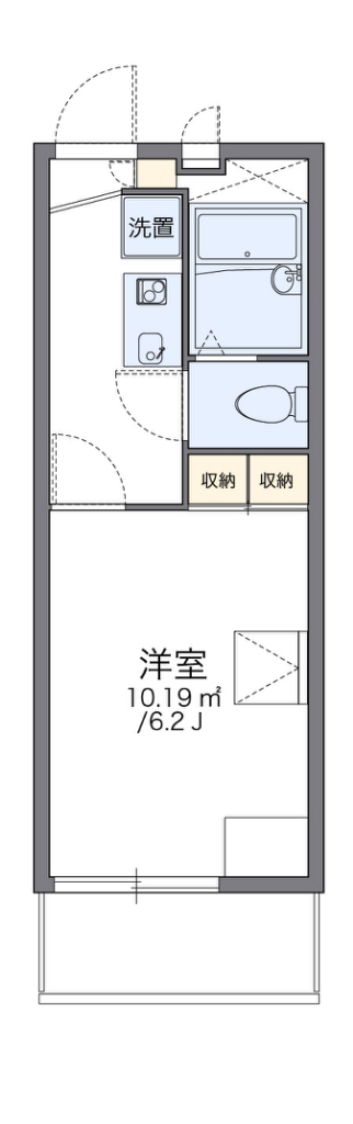 レオパレスアベンタ神武 間取り