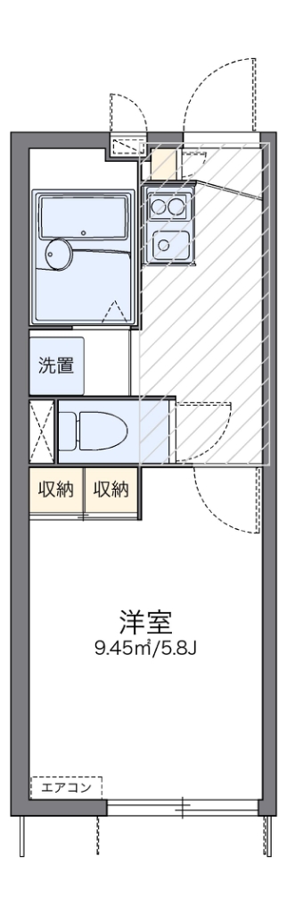 レオパレスＫハウス 間取り