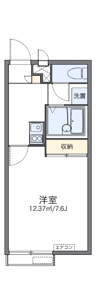 レオパレス新家Ⅱ 間取り
