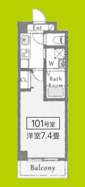AILE東園田 間取り図