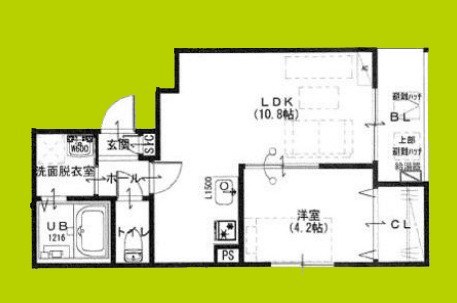 ＧＡＲＤＥＮＩＡ泉佐野 間取り