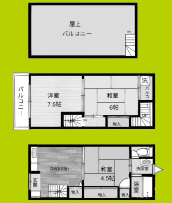 勝山北戸建 間取り