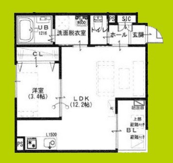 ＧＡＲＤＥＮＩＡ泉佐野 間取り