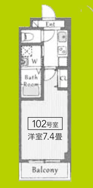 AILE東園田 間取り図