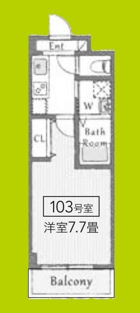 AILE東園田 間取り図