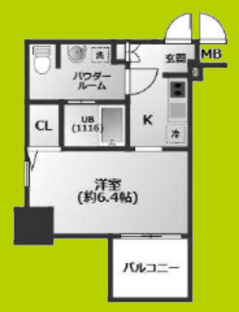 アドバンス上町台プレジール 間取り