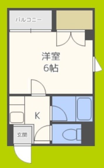 フレール西田辺 間取り