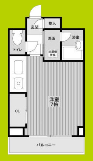 グレイス北河堀 間取り