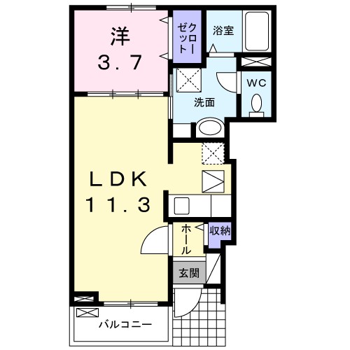 コート鶴田 間取り