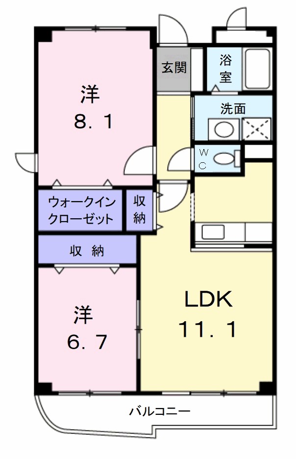 グランデ－ジ池田 間取り