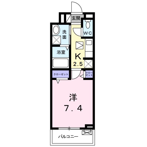 オーヴェスト　アンビエンテ　Ⅰ 間取り