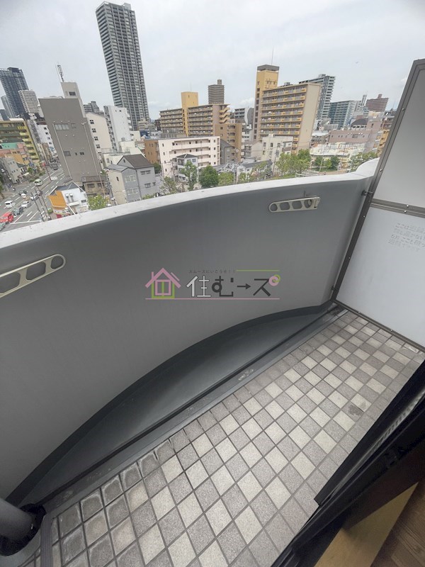 ノルデンハイムリバーサイド天神橋 ベランダ