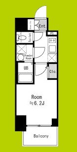 エスリードザ・グラン大阪ノース 間取り図