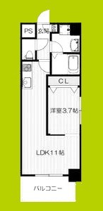 エクレレメディコ天六 間取り図