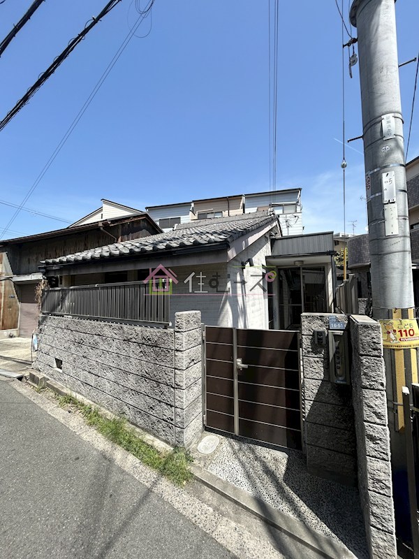 針中野１丁目一戸建貸家 外観