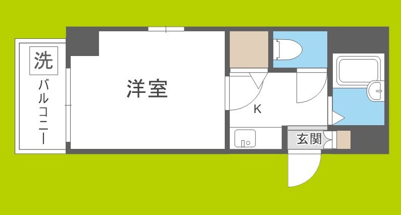 今里西青山ビル 間取り