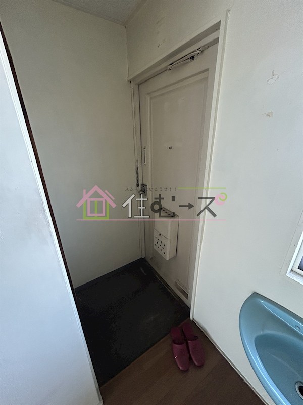 中村マンション 玄関