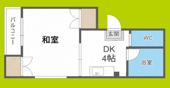 ウィステリア北島１号館 間取り