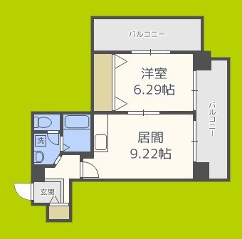 グレース大阪港 間取り