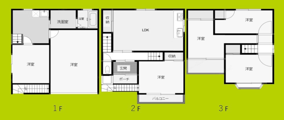 住之江区新北島2丁目貸家 間取り
