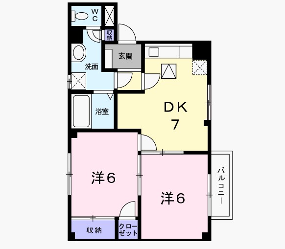 メゾン・モンターニュ 間取り