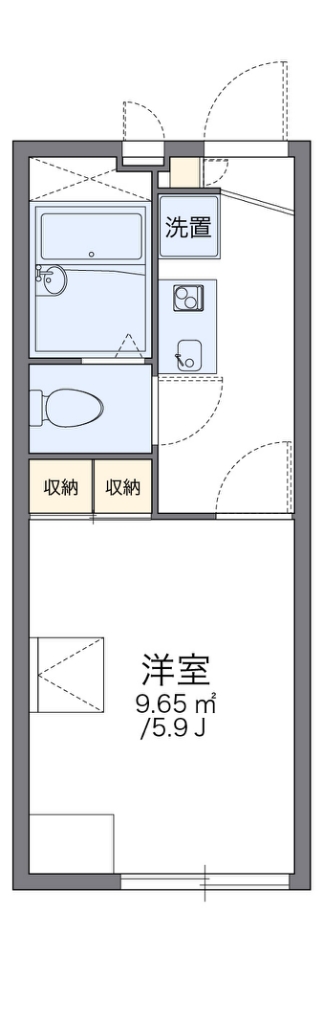 レオパレス神崎川 間取り