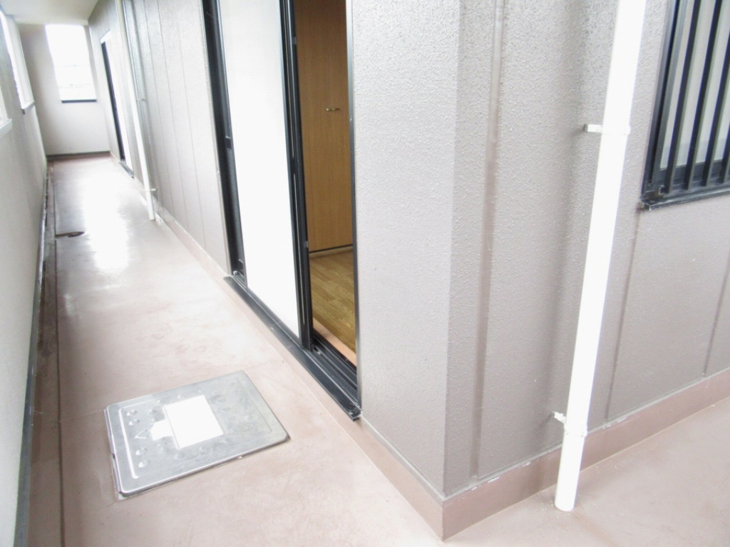 リヴェールうねの ベランダ