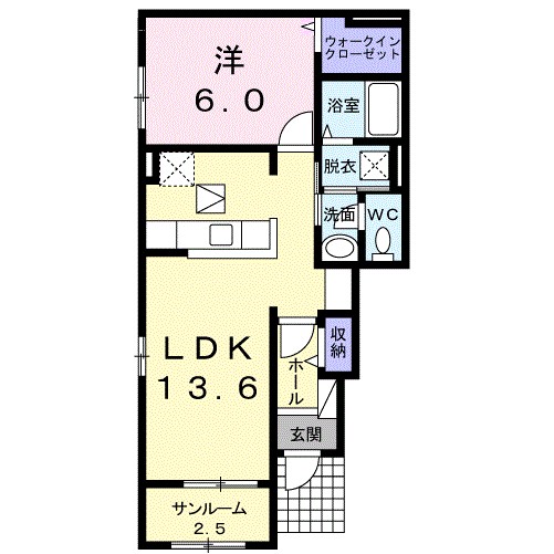 ライフⅡ 間取り