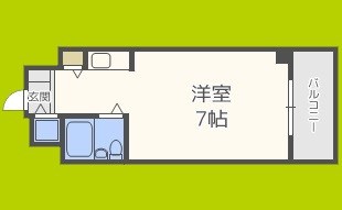 朝日プラザ都島本通パサージュ  間取り