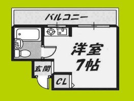 ワンスターハイツ 間取り
