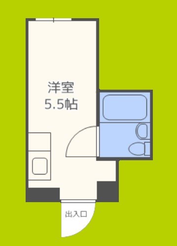 堀江グリーンハイツ 間取り