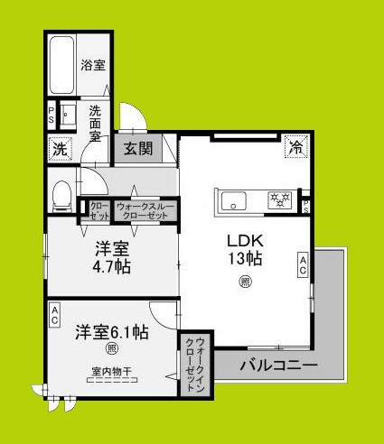 Ciliegio 間取り