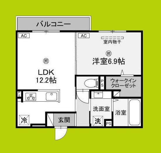 Ciliegio 間取り