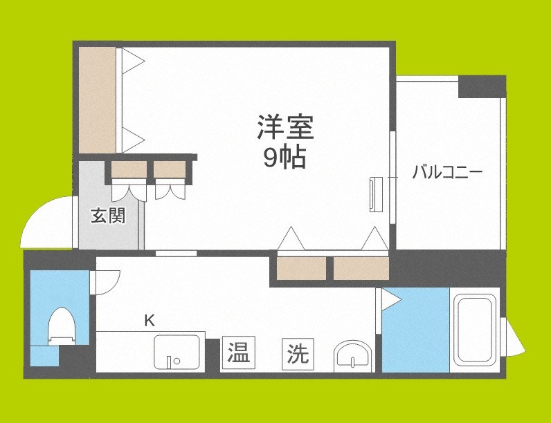 CITY SPIRE難波サウスタワー 間取り