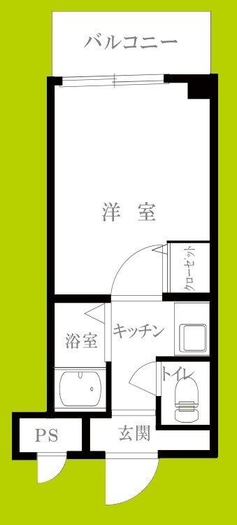 シャトー南堀江 間取り