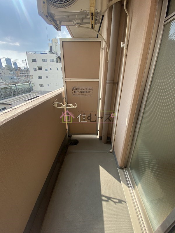 フロンティアタワー九条Ⅰ ベランダ