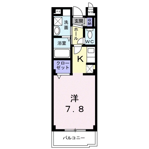 ル・オールⅠ 間取り