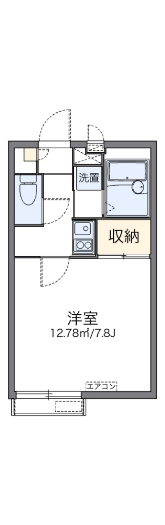 レオパレス曙 間取り