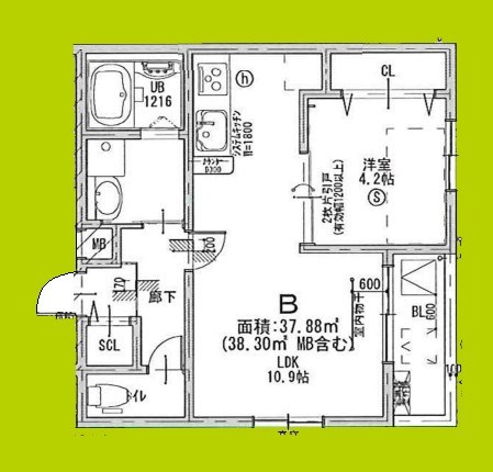 フォレスタ東園田 間取り