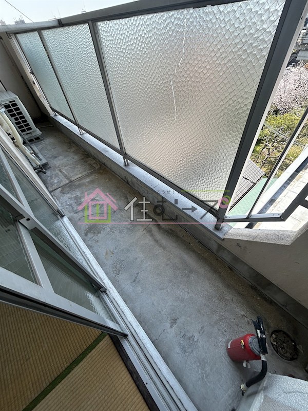 オリーブコート ベランダ