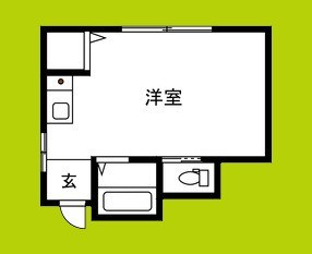 ハイツ玉出中 間取り